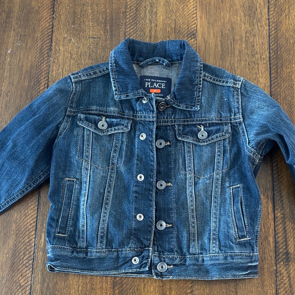 The Children's Place Dark Blue Jean Jacket